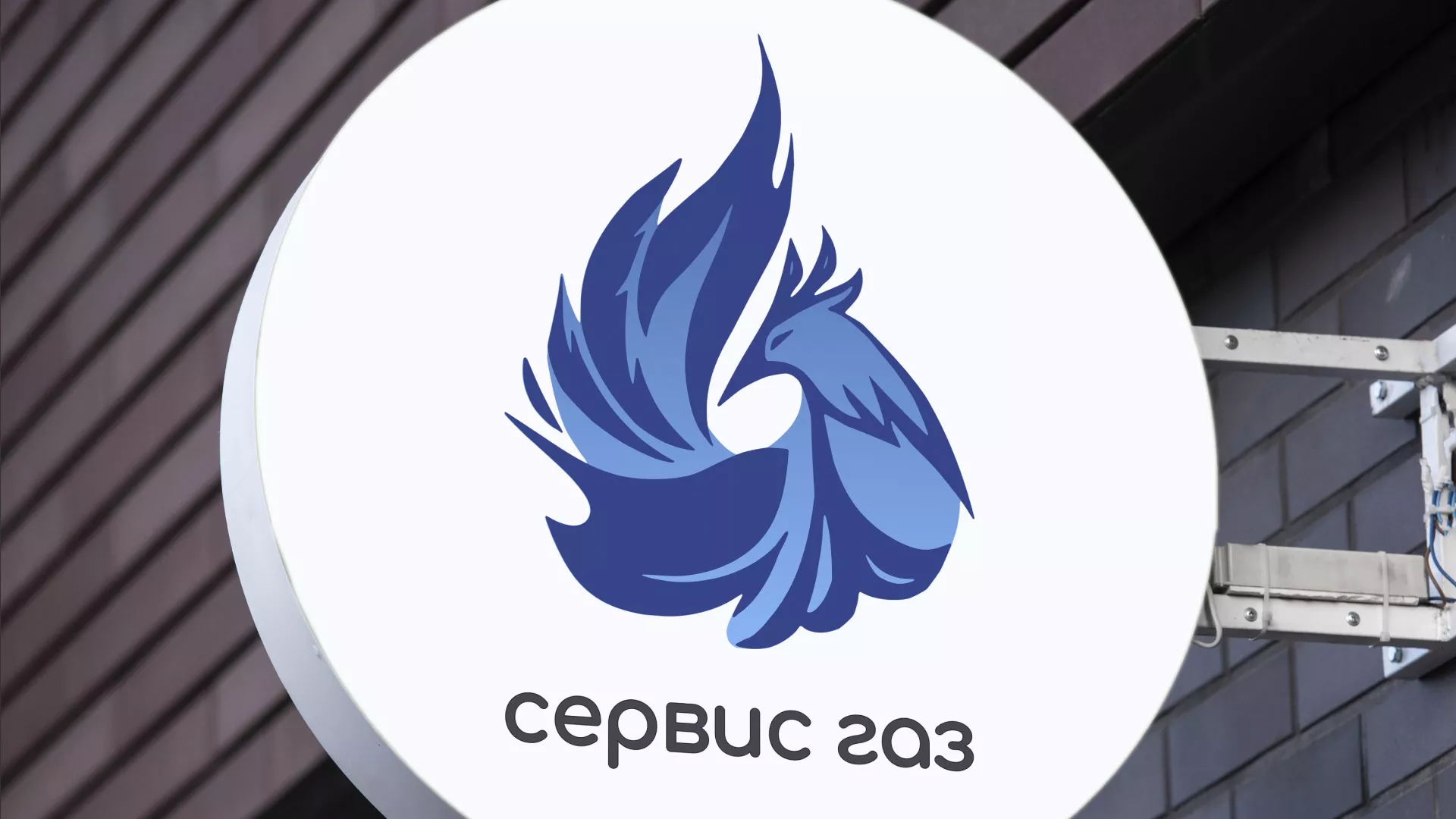 Создание логотипа «Сервис газ» в Новой Ладоге