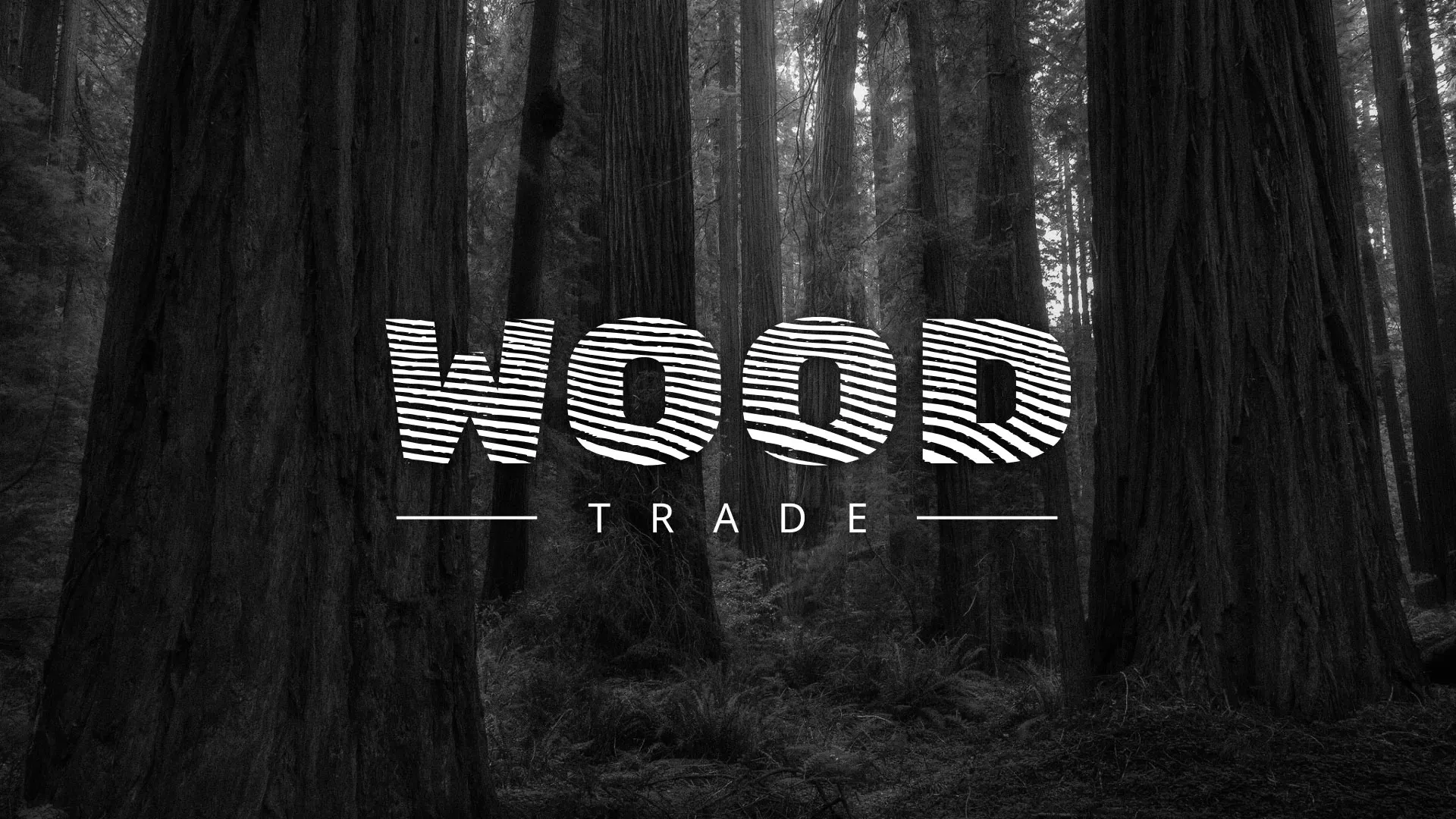 Разработка логотипа для компании «Wood Trade» в Новой Ладоге